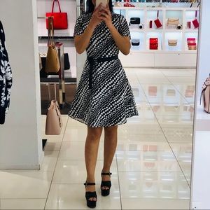 Michael Kors Floral Embroidered Dress